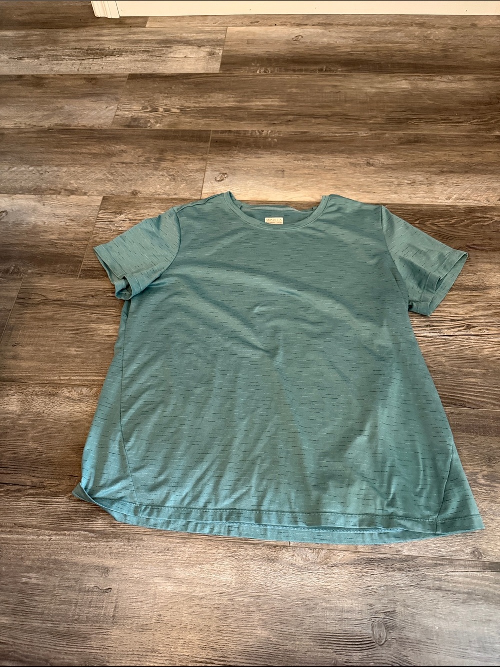 Mondetta Light Teal Short Sleeve Crewneck Tee